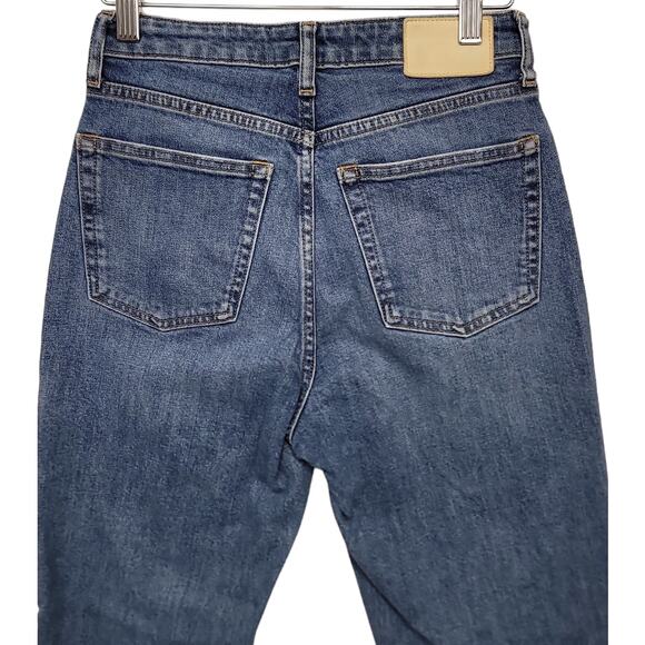 Everlane The High Rise Straight Jean Womens Medium Wash - Picture 6 of 10